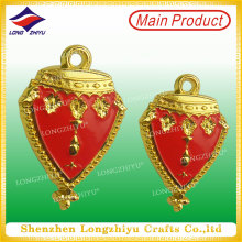 Soft Enamel Metal Badge Pin, Zinc Alloy Gold Medal Badge (LZY-1000069)